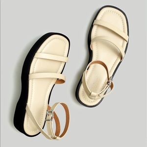 birdie double-strap platform sandal